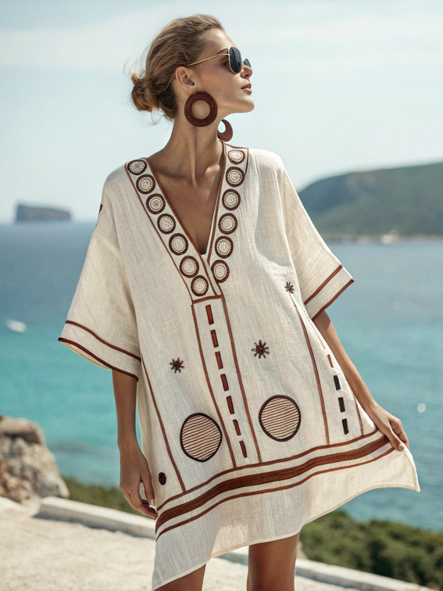 Casual linen dress